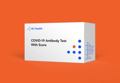 4U Health At-Home COVID-19 Antibody Test Kit With Antibody Score Product Image