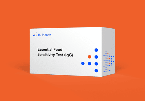 4U Health At-Home Essential Food Sensitivity Test Kit 96 Food IgG Targets Product Image