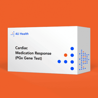 4U Health At-Home Cardiac Medication Response PGx Gene Test Kit Product Image