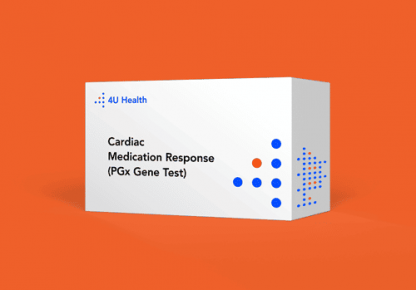 4U Health At-Home Cardiac Medication Response PGx Gene Test Kit Product Image