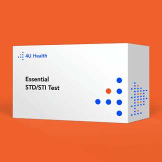 4U Health At-Home STD STI Test Kit Product Image Chlamydia Gonorrhea Trichomonas