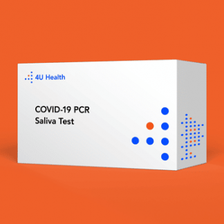 4U Health At-Home COVID-19 PCR Saliva Test Kit Active Infection Product Image