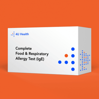 4U Health At-Home Complete Food & Respiratory Allergy Test Kit 295 Food & Inhalant IgE Allergens Product Image