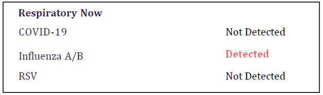 Flu RSV Covid Test