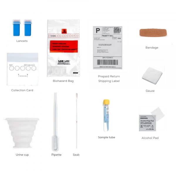 Urine Blood Swab STD Test Kit