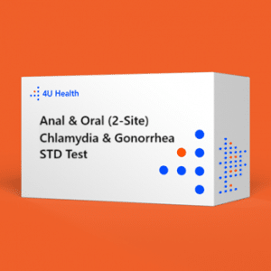 Anal & Oral 2-Site Chlamydia Gonorrhea STD Test