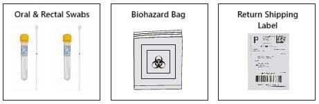 Rectal Oral Swab STD Test